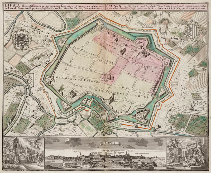 Leipzig 1740 Seutter